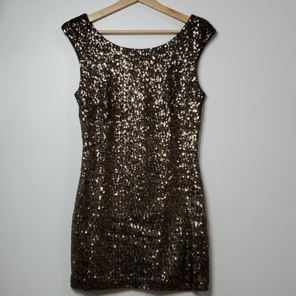 MINKPINK Sequin Cocktail Dress - Picture 1 of 5